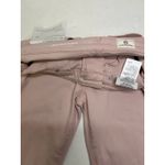 AG Adriano Goldschmied Farrah Ankle Seamless High Rise Skinny Jeans Pink 27 NWT Photo 5