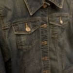 Old Navy WOMEN'S BLUE BUTTON UP DENIM JEAN LONG SLEEVE JACKET SIZE M Photo 2