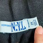 New York Laundry  Black Cropped Sweatpants 2X Photo 2