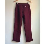 FIGS Kade Cargo Scrub Pants in Burgundy, Size X-Small Photo 7