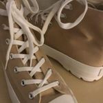 Sincerely Jules women tan platform Vespa high top sneakers US 9.5 Photo 1