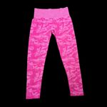 NVGTN Camo Fuchsia Pink Seamless Leggings Pant Size XL Yoga Workout Photo 3