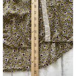 Umgee  Floral Boho High Low 3/4 Sleeve Lightweight Lace Trim Flowy Dress Sz S Photo 7