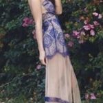 For Love & Lemons ππ Antigua Maxi Dress ~ Sapphire Blue Medium M Photo 4
