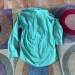 Lime Green Bill Robinson Vintage Dress Shirt Button Down Top Size Small Photo 4