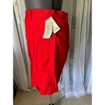 Rafaella high waisted shorts red NWT Photo 4