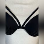 Black Strappy Bikini Top Size L Photo 2
