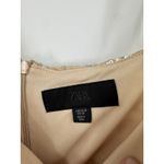 ZARA  Sequin Mini Dress Women Medium Tan Festival Retro Preppy New Year Glam Photo 4