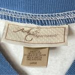NWOT M&C SPORTSWEAR Embroidered Grandma Sweatshirt, Large Blue Photo 7