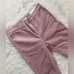 Loft  Women Pink Corduroy Jeans Size 8 Petite Photo 1