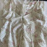 NWOT Off White floral mini dress with ruffles Photo 2