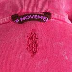 Free People  FP Movement Valley Girl Pullover Sweatshirt Punch Crush Pink XS Logo Photo 8