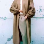 ZARA  wool blend oversized collarless wrap coat
BLOGGERS FAVORITE!!!! Photo 5