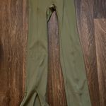 Wear It To Heart With Teresa Slit Flare Deep Lichen Pant Photo 3