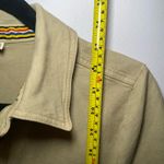 Faherty Monica Utility Cotton Khaki Tan Short Sleeve Mini Dress Women size Small Photo 9