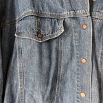 Levi's Vintage Levi’s 90s Women’s Blue Denim Top Cotton Long Sleeve M/L Hong Kong Photo 4