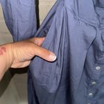 Free People  dress Isley Midi attached shrug XS blue purple long sleeve Photo 5