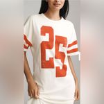 Daily Practice Sporty White and Red Dress Photo 1