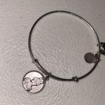 Disney Alex & Ani Walt World Princesses Cinderella Face Silver Bangle Bracelet Photo 0