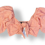 MINKPINK  NWT Geneva Textured Crop Top in Rose Size‎ S Boho Photo 0