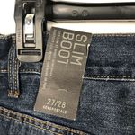 Aeropostale NWT  Slim Bootcut Leg Cotton Denim Blue Jeans Women's Size 27/28 Photo 5