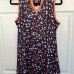 Callaway  Opti Dri Sleeveless Golf Dress in Floral Blue Indigo Size M Photo 2