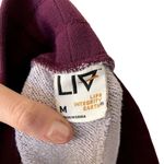 Life Integrity Earth purple and white comfortable knit sweatpants pockets Size M Photo 5