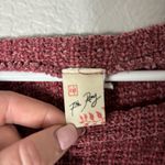 7th Ray  Pink Pullover Scooped Long Sleeve Sweater size Large Photo 3