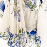 Lush Clothing Lush Surplice Maxi Dress Ivory Floral Size Medium Photo 9