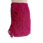 Lovers + Friends  Size Small Skirt Mini Pink Lace Photo 2