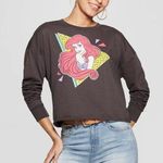Disney  80s Style The Little Mermaid Cropped Long Sleeve Top | Medium Photo 0