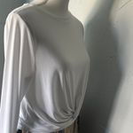 JoyLab  White Long Sleeve Women's Top Photo 5
