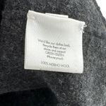 Eileen Fisher Charcoal Felted Merino Wool Fringed Cardigan Jacket Size Medium Photo 5