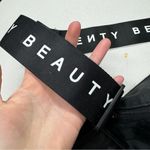 Fenty Beauty Black Canvas Crossbody Belt Bag Fanny Pack Convertible Purse Photo 4