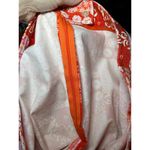 Harolds Size 6 Pants Pink Orange Patchwork Cotton Straight Leg Ankle Photo 10