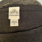 Sangria  Dress Sz 4 Black Lace Halloween Festival Witch Whimsigoth Dark Fairycore Photo 13