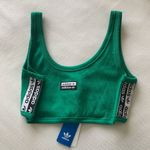 Adidas  Logo Tape Bra / Crop Top, NWT, Size Large Photo 5