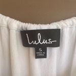 Lulus Full of Dreams White Long Sleeve Romper in White Size Small Photo 5