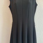 Haani Womens Black Rhinestone Round Neck Sleeveless Dress Size PS Photo 2