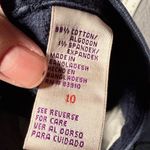 Bill Blass Vintage  navy‎ Blue Corduroy Pants 10 straight leg Photo 2