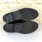 DKNY VTG  Chukka Boots Women 37 6.5 US Black Leather Lace up Made in Italy Y2K Photo 11