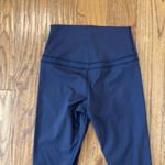CRZ Yoga  navy double seam high rise full length leggings xs Photo 6