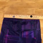 Brooks  Women's Running Leggings Purple Geometric Activewear Size L No drawstring Photo 7