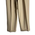 Jones New York Vintage Khaki Tan Pleated Wide Leg Trouser Dress Pants Size 10 Photo 4