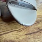 Sam Edelman Yaro Block Heel Sandals Size 8.5 Leather Ankle Strap Beige Nude NEW Photo 3