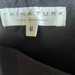 Trina Turk  black cotton pants.  Size 6‎ Photo 1