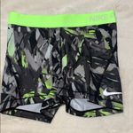 Nike Yellow Forest Pro Shorts with Yellow Band Photo 1