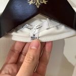 Cloud Ten White Collared Women's Top w Open Back Photo 3