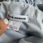 Club Monaco Baby Blue Crochet Lace Mini Dress Resortwear Vacation Boho Coquette Photo 4