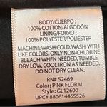 GEORGE dress size 12 sleeveless belted pinkish red 100%cotton Photo 6